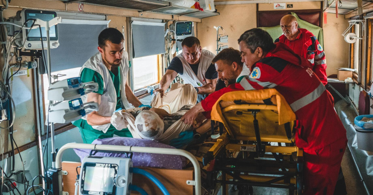 Brave UN Doctors in Ukraine War Fronts Providing Healthcare