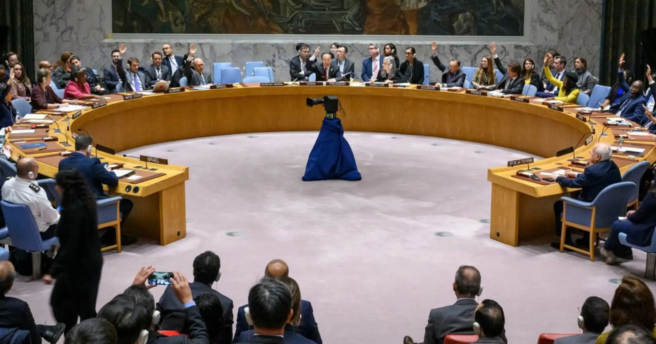 UN Security Council passes resolution on Israel-Hamas conflict with US abstention
