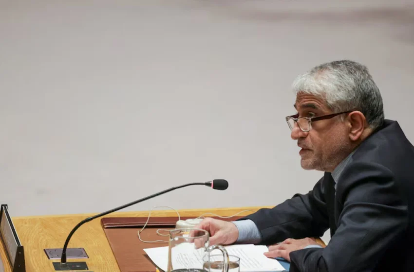  Iran denounces U.S. threats at U.N., rejects accusations of destabilizing activities