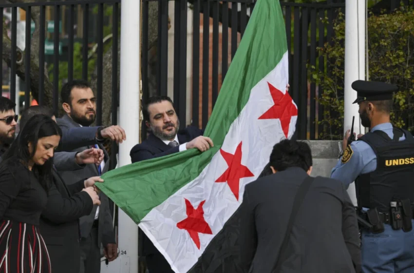  Syria’s new government makes UN debut in New York