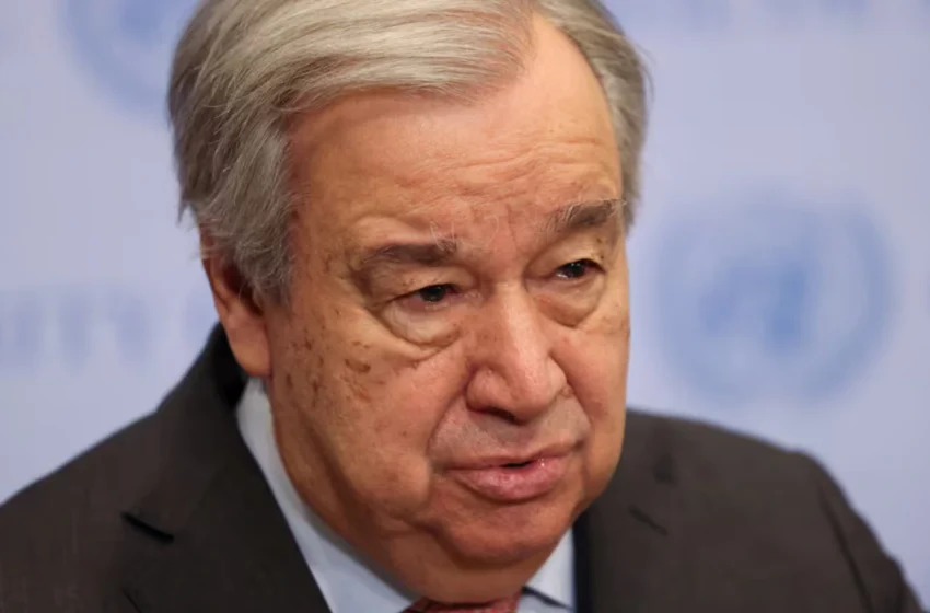  UN chief urges India to exercise restraint amid escalating military tensions with Pakistan