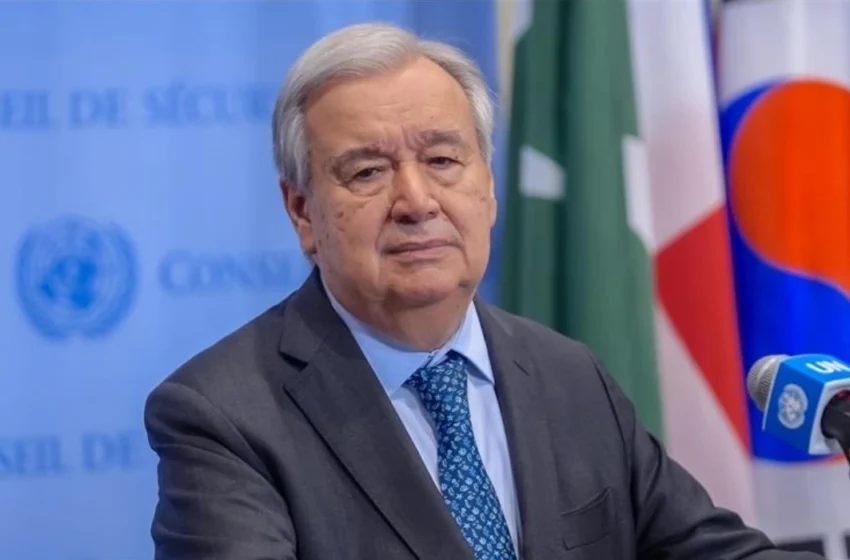  Guterres call to action on human rights, Gaza, and global climate crisis