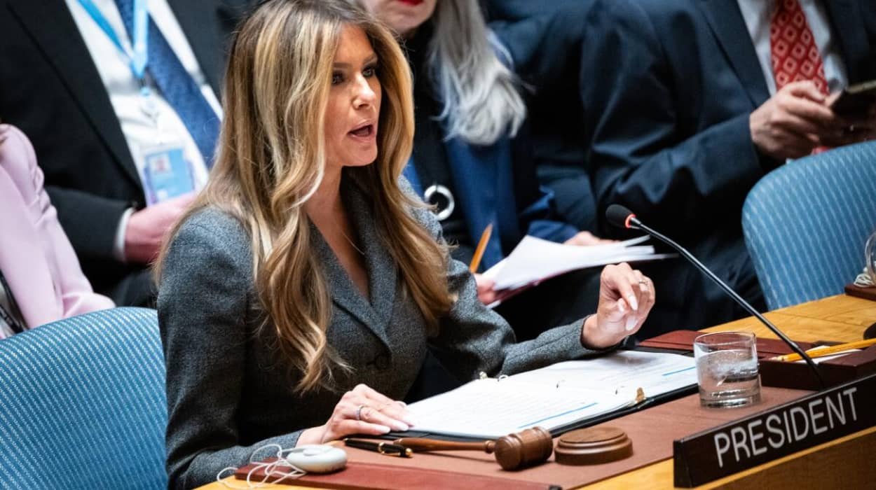 Guterres Frames Melania’s UNSC Child Focus