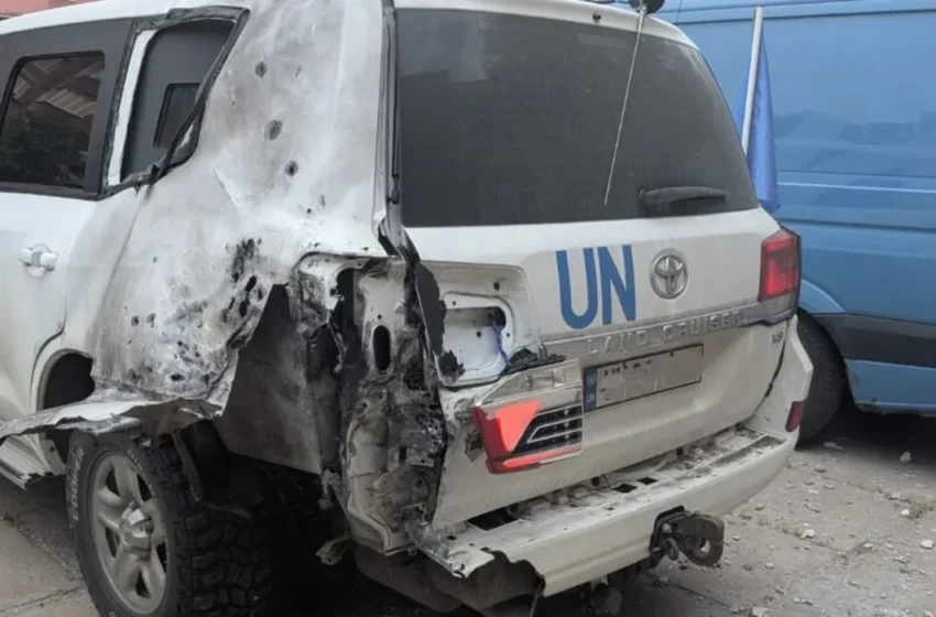  Russia accused of targeted drone attack on UN humanitarian convoy