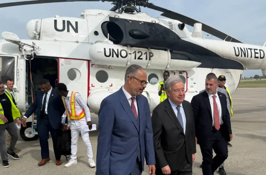  UN Chief Visits Haiti: Global Gang Suppression Force Deployed Amid Unprecedented Violence Crisis