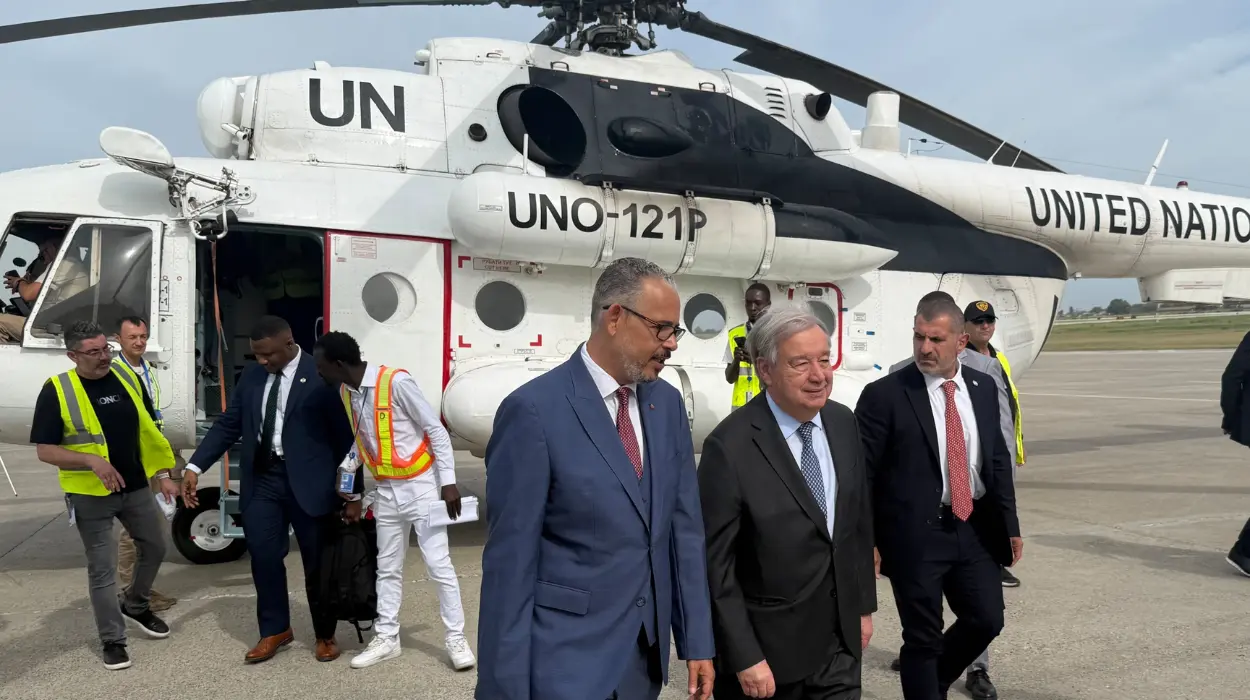 UN Chief Visits Haiti Global Gang Suppression Force Deployed Amid Unprecedented Violence Crisis