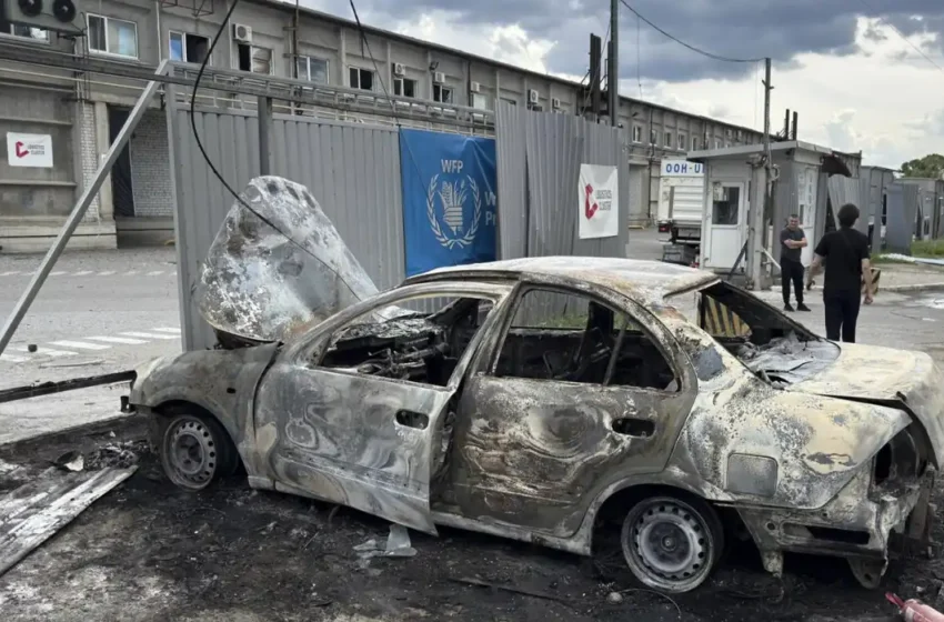  WFP Warehouse Strike in Dnipro Exposes Humanitarian Risks