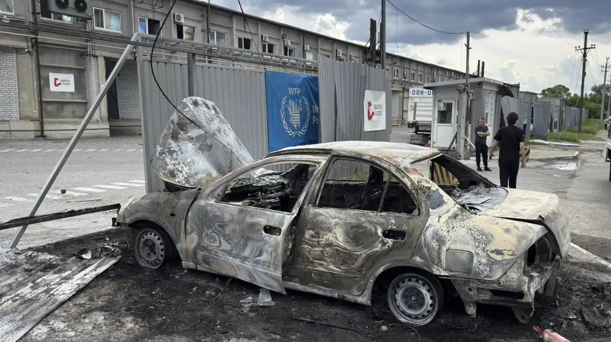 WFP Warehouse Strike in Dnipro Exposes Humanitarian Risks