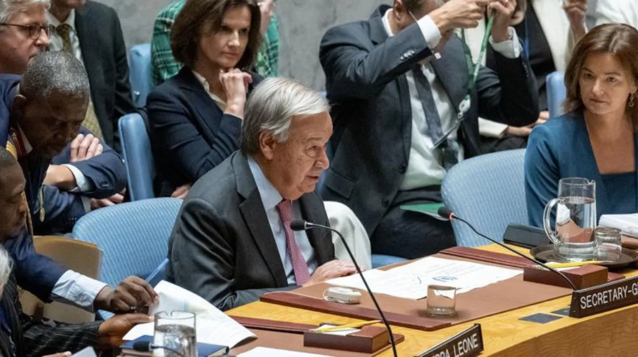 We Cannot Let Lebanon Fail- UN Relief Chief’s Warning to the Security Council